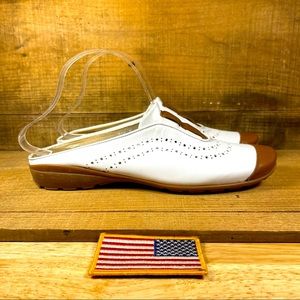 Sesto Meucci Leather | Women’s | White Brown